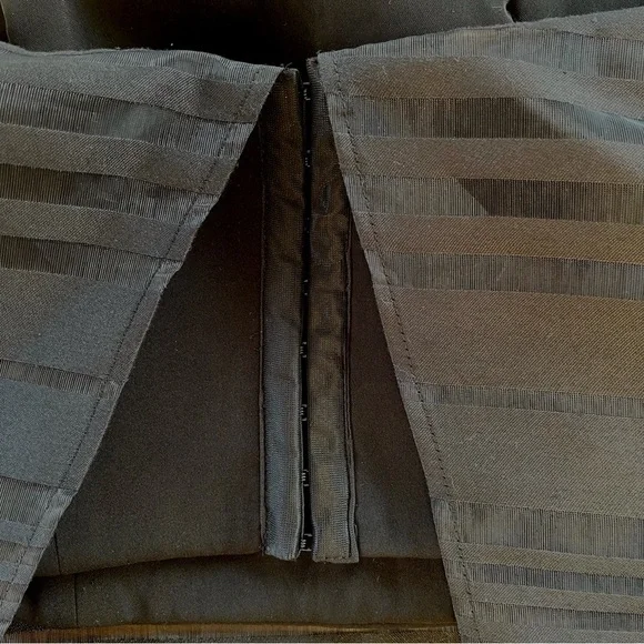 CAMEO ~ Black Department Bustier with Sheer Swing Top Overlay ~ Size Small - Picture 8 of 9